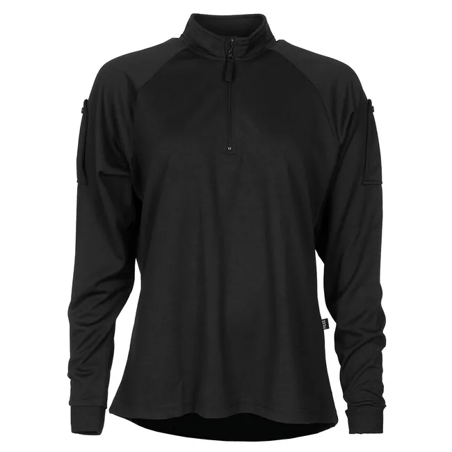 Brit. Funktions-Shirt, DAMEN, langarm, schwarz, RV, neuw.