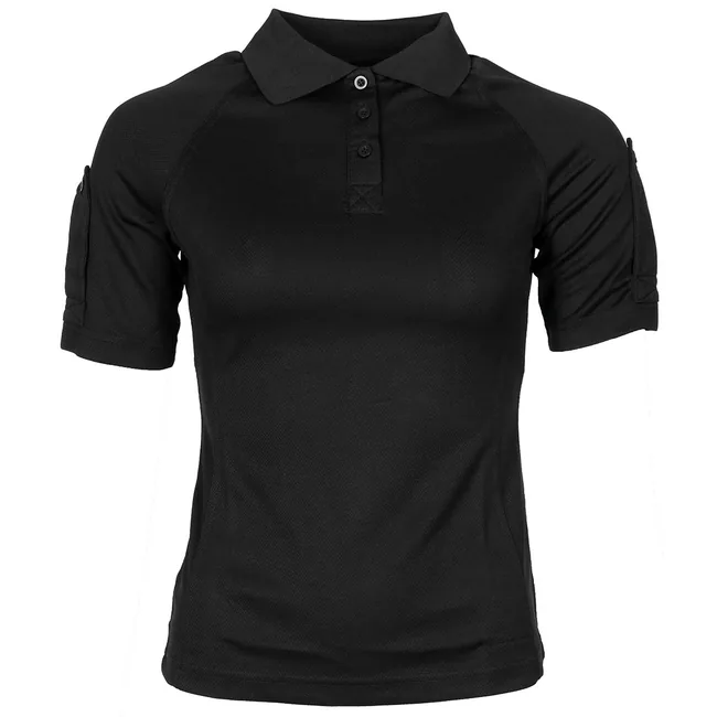 Brit. Poloshirt, DAMEN, schwarz, neuw.