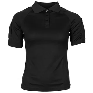 Brit. Poloshirt, DAMEN, schwarz, neuw.