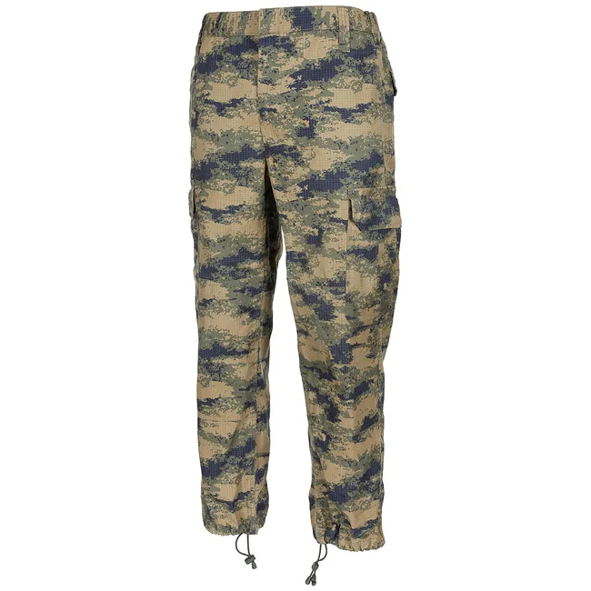 Türk. Feldhose, Rip Stop, M2008, Air Force, gebr.