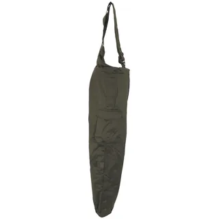 Österr. Thermohose, oliv, mit Träger, neuwertig
