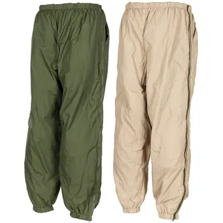 Brit. Thermo-Hose, oliv/khaki, wendbar, gebraucht
