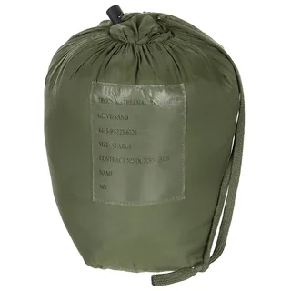 Brit. Thermo-Hose, wendbar, oliv/khaki, neuw.