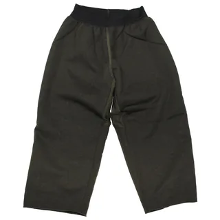 Holl. Unterziehhose, oliv, Kälteschutz,Teddyfutter, gebr.