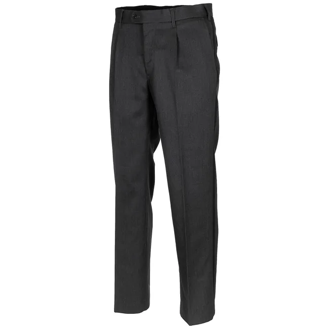 Holl. Paradehose, anthrazit, mit Streifen, neuw.