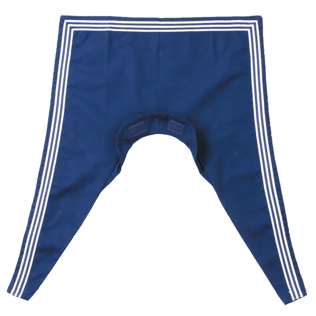 Brit. Marinekragen, weiß-blau, gebr.