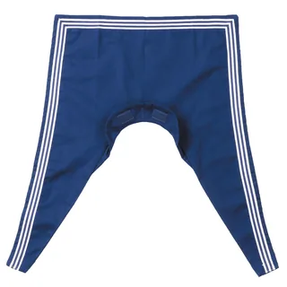 Brit. Marinekragen, weiß-blau, gebr.