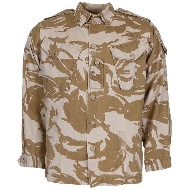 Brit. Feldbluse, Combat, "Tropical", DPM desert, gebr.