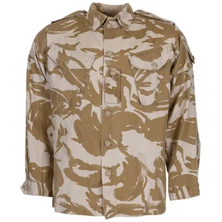 Brit. Feldbluse, Combat, "Tropical", DPM desert, gebr.