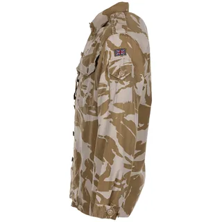 Brit. Feldbluse, Combat, "Tropical", DPM desert, gebr.