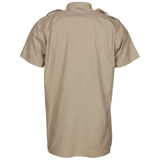 Brit. Diensthemd, beige, kurzarm, neuw.