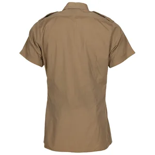 Brit. Diensthemd, khaki, kurzarm, gebr.