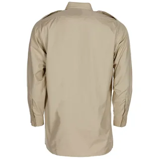 Brit. Diensthemd, beige, langarm, gebr.