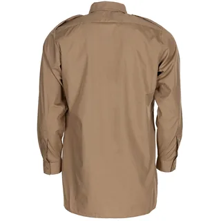Brit. Diensthemd, khaki, langarm, gebr.