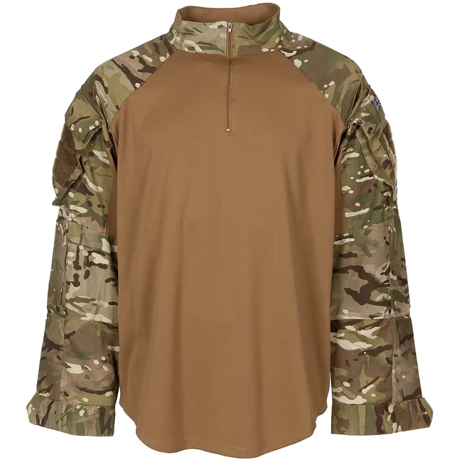 Brit. Combat Shirt, "UBAC", MTP tarn, "Hot Weather", gebr.