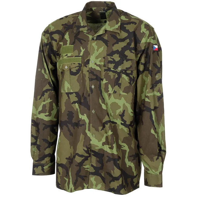 CZ Hemd, langarm, M 95 CZ tarn, neuw.