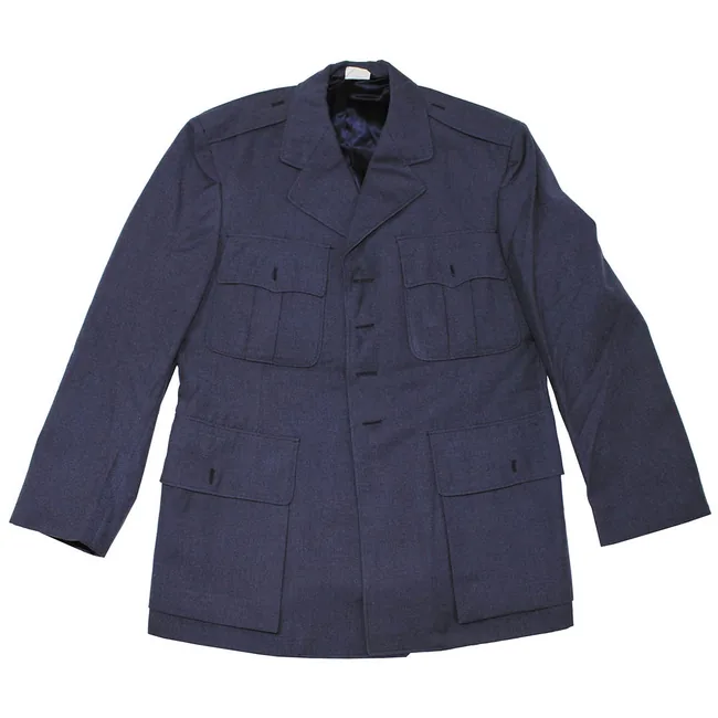 US Uniformjacke, "Air Force", blau, OHNE KNÖPFE, gebr.