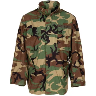 US Feldjacke M65, woodland, NY/CO, gebr.