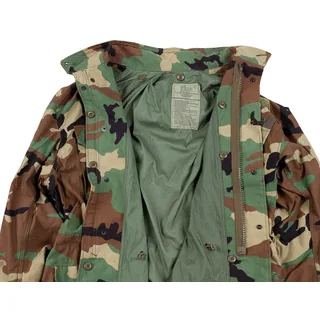 US Feldjacke M65, woodland, NY/CO, gebr.