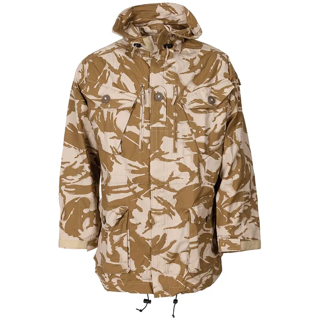 Brit. Kommandojacke "Smock", DPM desert, winddicht, neuw.