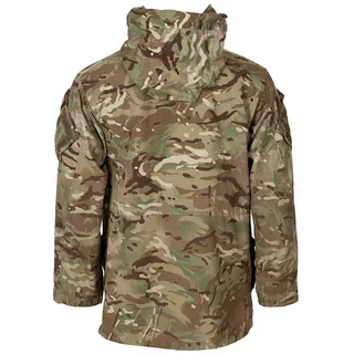 Brit. Kommandojacke "Smock", MTP tarn, winddicht, gebr.