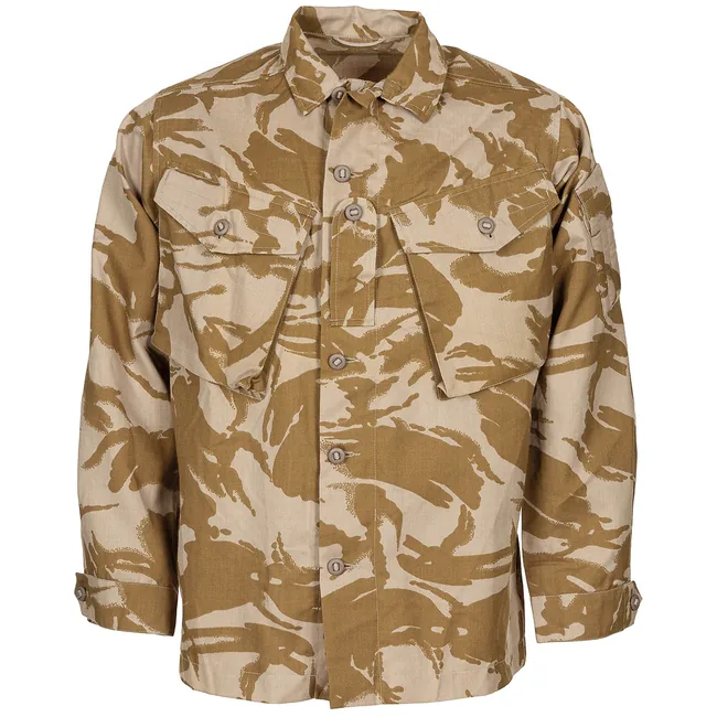 Brit. Feldjacke, Combat, DPM desert "FR", gebr.
