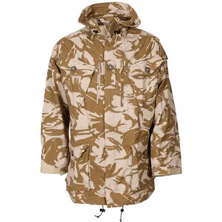 Brit. Kommandojacke "Smock", DPM desert, winddicht, gebr.