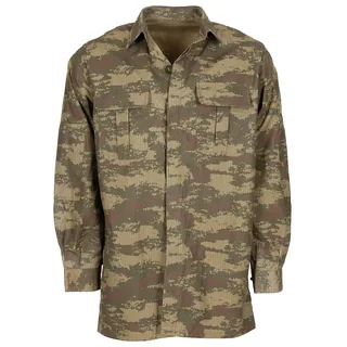 Türk. Feldbluse, Rip Stop, M2008, gebr.