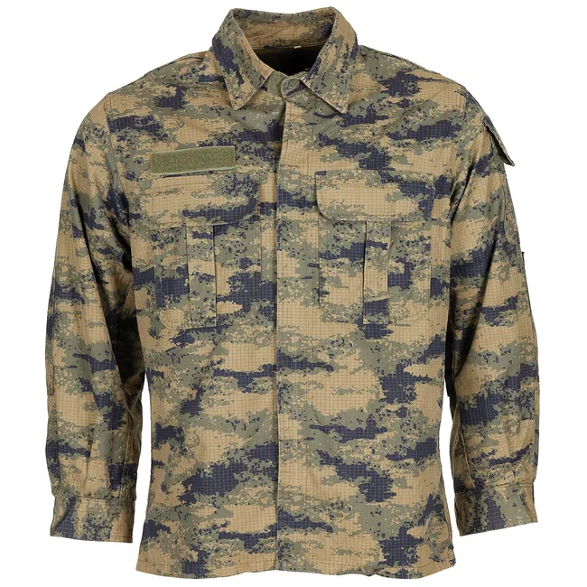 Türk. Feldbluse, Rip Stop, M2008, Air Force, gebr.