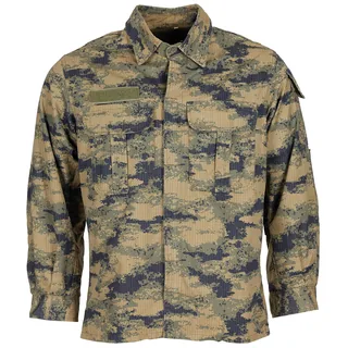 Türk. Feldbluse, Rip Stop, M2008, Air Force, gebr.