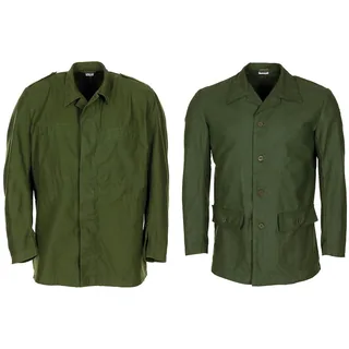Schwed. Arbeitsjacke, oliv, neuw.