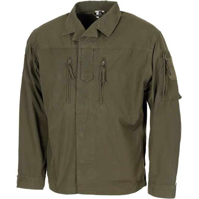 Österr. Kampfanzugsjacke, KAZ03, Rip Stop, oliv, gebr.