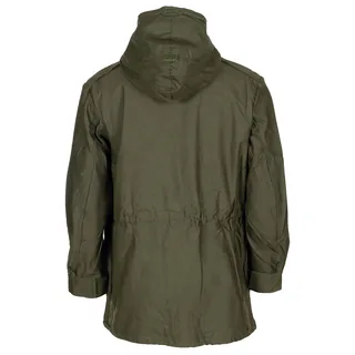 Belg. Feldjacke, M 64, mit Kapuze, oliv, neuw.