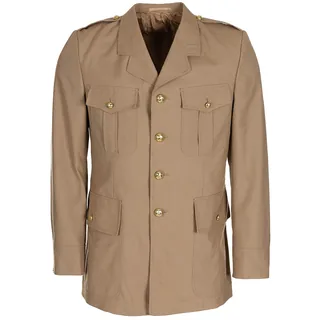 Belg. Uniformjacke, khaki, neuw.