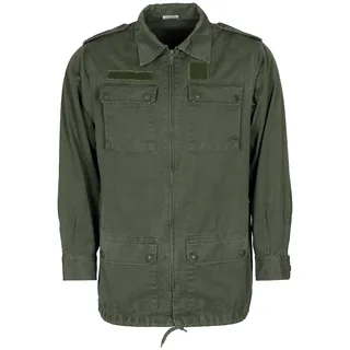 Franz. Kampfjacke, Luftwaffe, oliv, gebr.