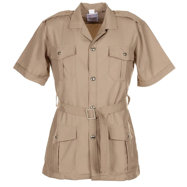 Franz. Feldjacke, "Tropen", khaki, neuw.