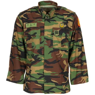 Koreanische BDU Feldjacke, woodland, gebr.