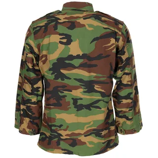 Koreanische BDU Feldjacke, woodland, gebr.