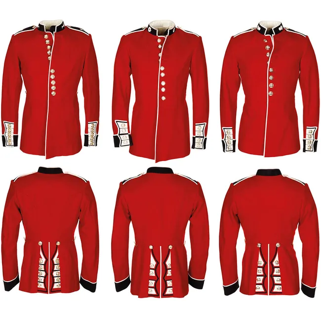 Brit. Paradejacke, rot, neuw.