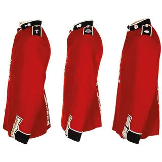 Brit. Paradejacke, rot, gebr.