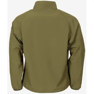 Holl. Softshell Jacke, oliv, winddicht, gebr.