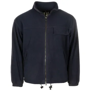 Brit. Fleece-Jacke, blau, mit Futter, gebr.