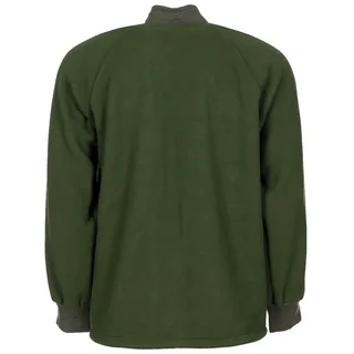 Brit. Fleece-Jacke, oliv, gebr.