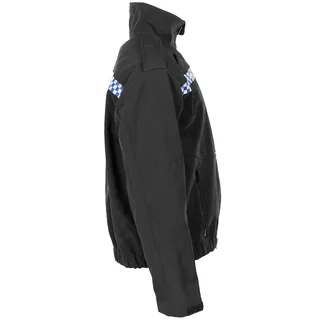 Brit. Softshell Jacke, "Police", winddicht, gebr.