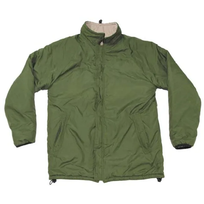 Brit. Thermo-Anorak, oliv/khaki, wendbar, gebr.