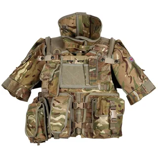 Brit. Cover-Body-Armour, Osprey ASSAULT, MTP tarn,gebr.