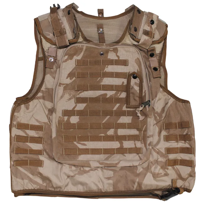 Brit. Cover-Body-Armour, MKII o.III, DPM desert, gebr.