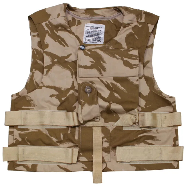 Brit. Cover-Combat-Weste, DPM desert, neuw.