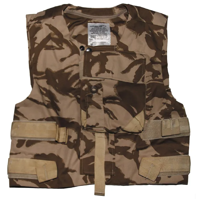 Brit. Cover-Combat-Weste, DPM desert, gebr.