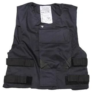 Brit. Cover-Combat-Weste, dunkelblau, gebr.